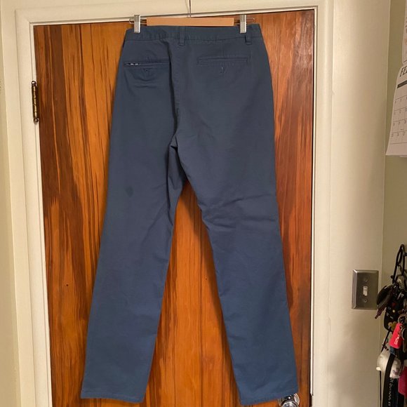 BONOBOS The Original Chino Pants - Blue Fusion Size 32 x 32 - Picture 2 of 4